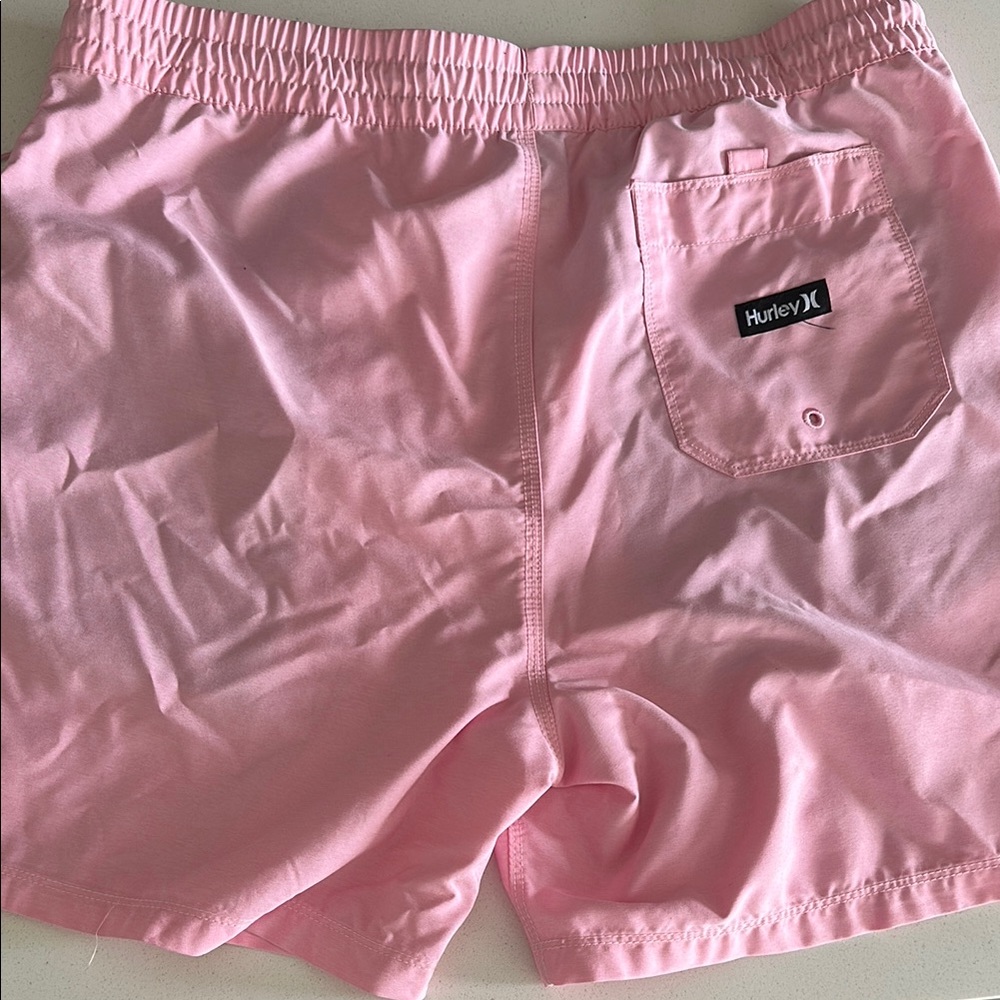 Hurley Light Pink Swim Trunks - Picture 3 of 3